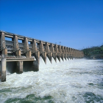 大壩閘門(mén)噴鋅工程