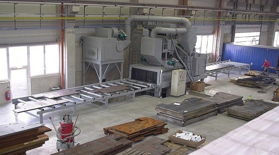 QX25鋼結(jié)構(gòu)多功能拋丸除銹設(shè)備（管道，結(jié)構(gòu)，板材一體機(jī)）